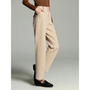 Pantalon Velours A Pinces Femme - Pantalon Velours